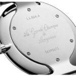 longines stainless steel silver women watch l48664976