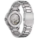 citizen stainless steel silver men watch nj0191-83x