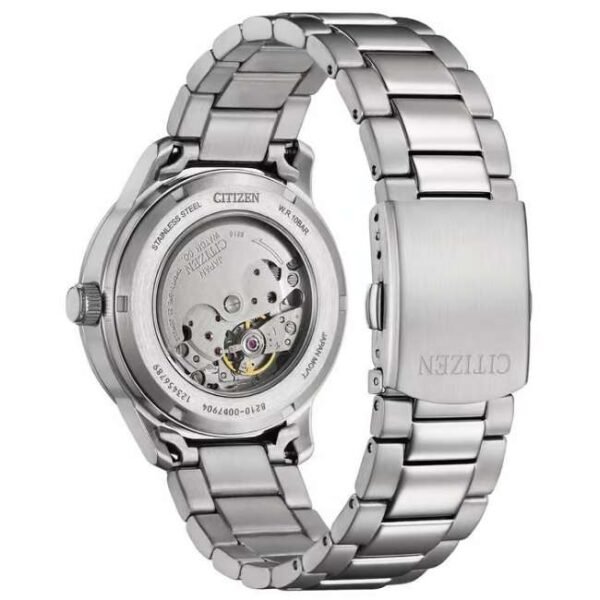 citizen stainless steel silver men watch nj0191-83x