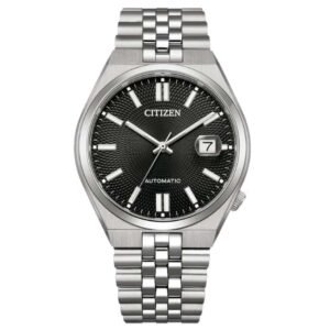 citizen stainless steel silver men watch nk0020-55e