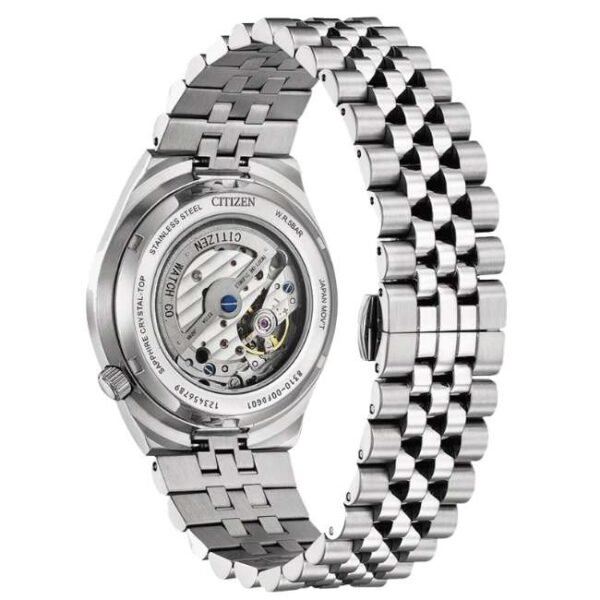 citizen stainless steel silver men watch nk0020-55e