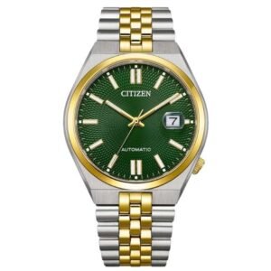 citizen stainless steel two tone men watch nk0024-54x