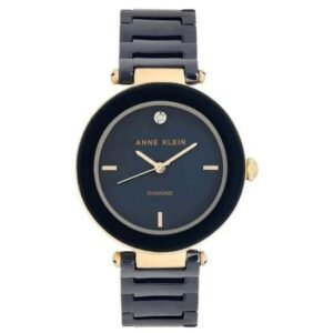 anne klien ceramic blue women watch ntak1018rgnv
