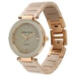 anne klien ceramic pink women watch ntak1018rgtn