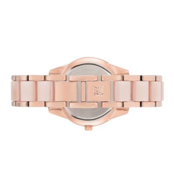 anne klien stainless steel blue women watch ntak3214lprg