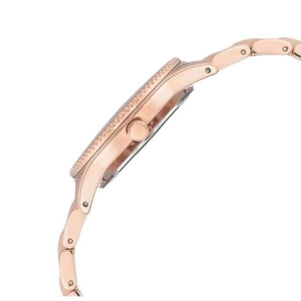 anne klien stainless steel blue women watch ntak3214lprg