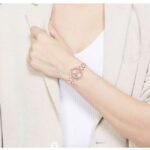 anne klien stainless steel blue women watch ntak3214lprg