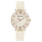 anne klien ceramic pink women watch ntak3266lprg