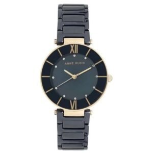 anne klien ceramic blue women watch ntak3266nvrg