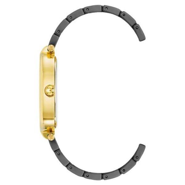 anne klien ceramic black women watch ntak5012gpbk