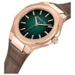 cerruti stainless steel brown men men watch ntceciwga0043003