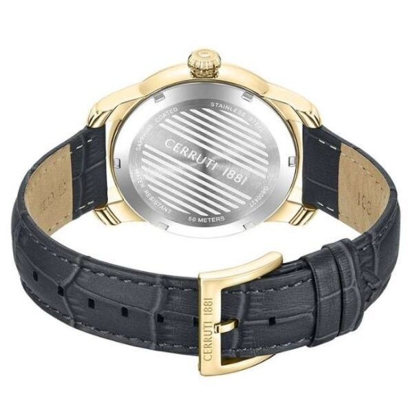 cerruti stainless steel black men men watch ntceciwgb0042702