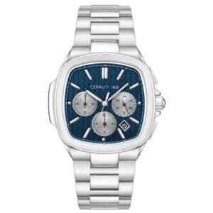 cerruti stainless steel silver men men watch ntceciwgi18601301