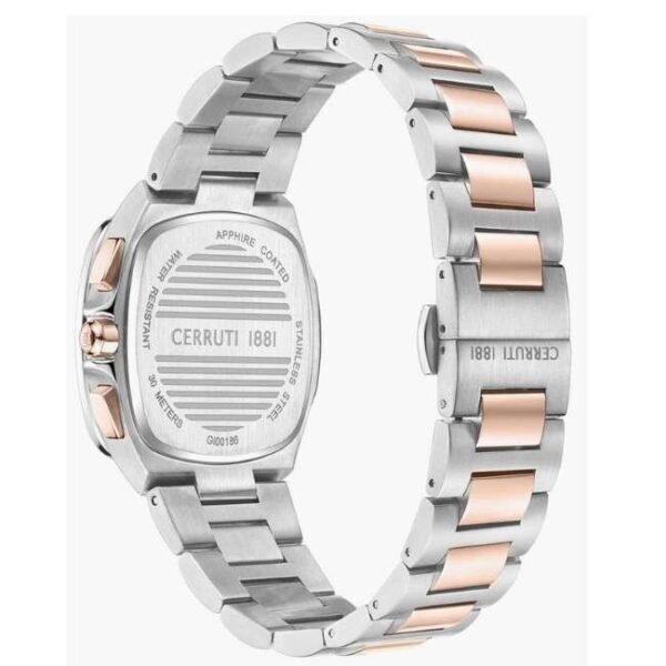 cerruti stainless steel silver men men watch ntceciwgi18602307