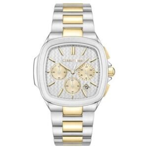 cerruti stainless steel silver men men watch ntceciwgi18603302