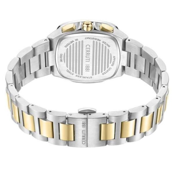 cerruti stainless steel silver men men watch ntceciwgi18603302