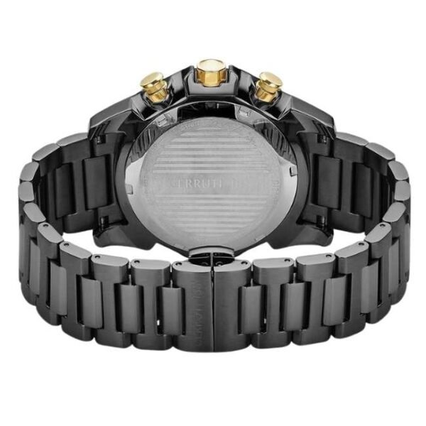 cerruti stainless steel dark grey men men watch ntceciwgi2207403