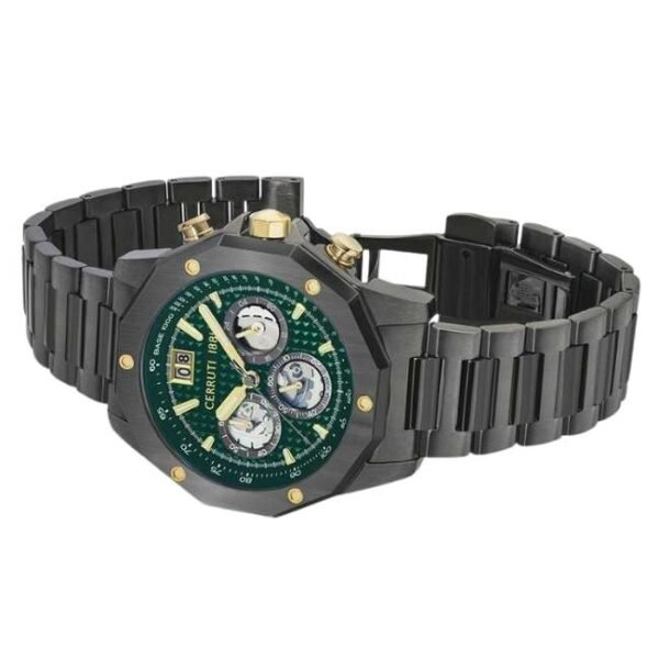 cerruti stainless steel dark grey men men watch ntceciwgi2207403