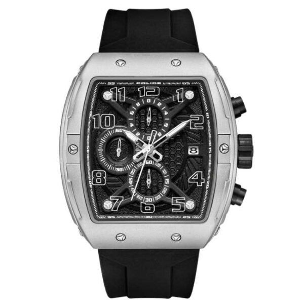 Police Black Silicone Men’s Watch PLPEWG0063101