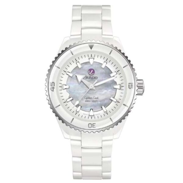Rado White Women Watch 300 m 1