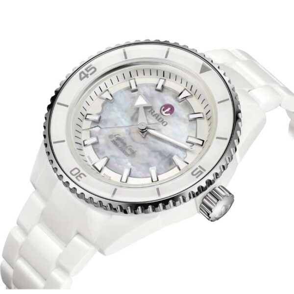 Rado White Women Watch 300 m 1