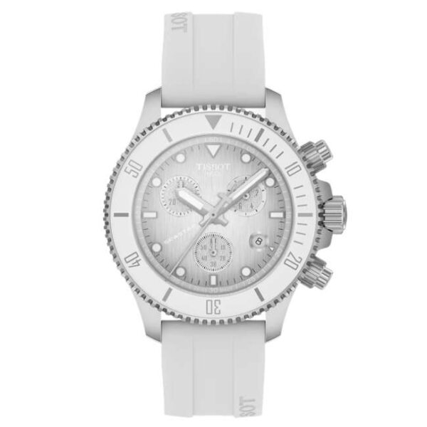 Tissot Seastar 1000 Silicon White Unisex Watch T1202171701100