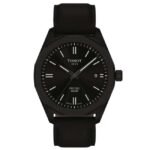 Tissot Prc 100 Solar Leather Black Men Watch T1514223605100