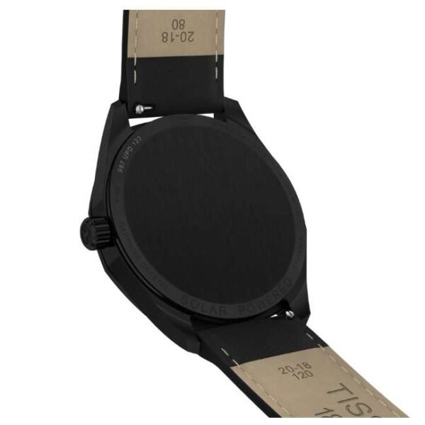 Tissot Prc 100 Solar Leather Black Men Watch T1514223605100