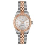 tissot ballade stainless steel two tone women watch t1562082203300