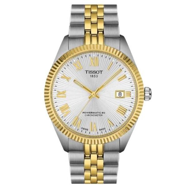 Tissot ballade stainless steel two tone men watch t1564082203300