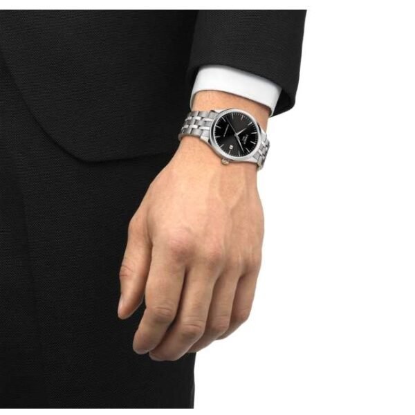 tissot classic dream stainless steel grey men watch t1584071105100