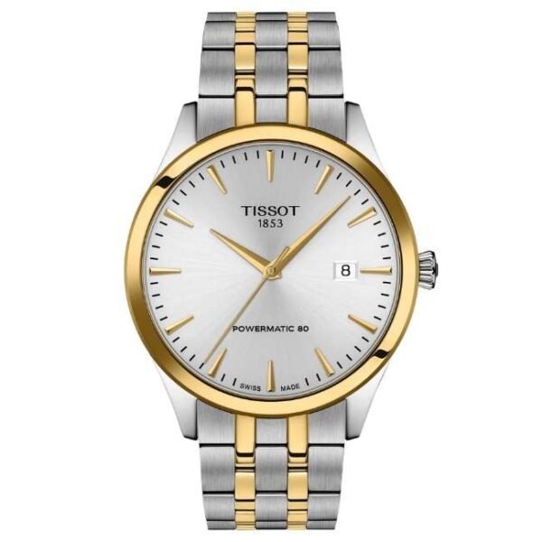 tissot classic dream stainless steel two tone men watch t1584072203100