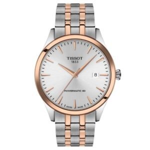 tissot classic dream stainless steel two tone men watch t1584072203101