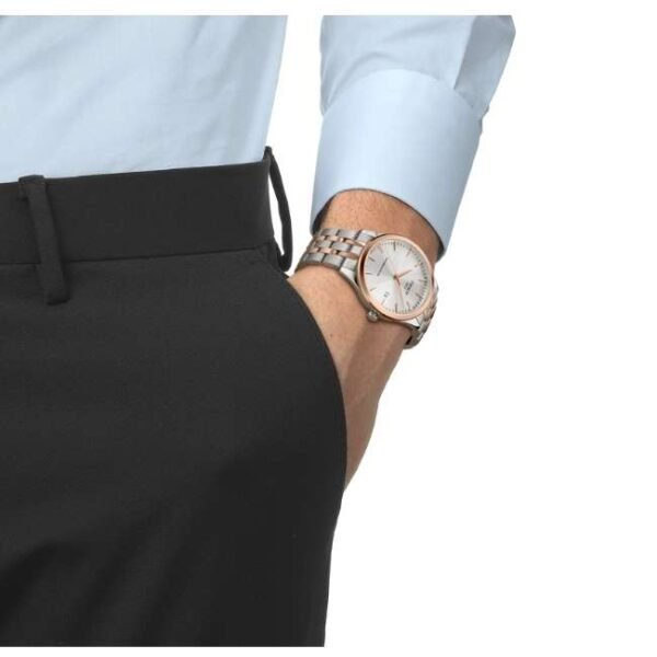 tissot classic dream stainless steel two tone men watch t1584072203101