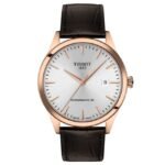 tissot classic dream leather brown men watch t1584073603100