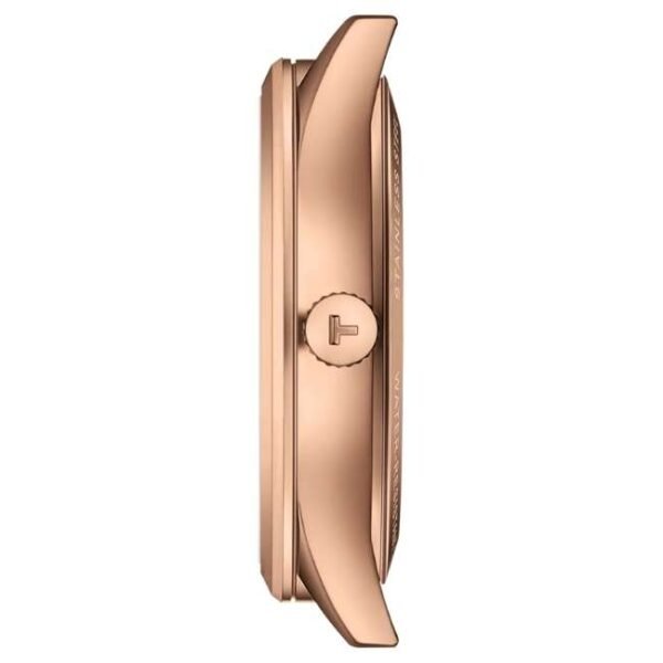 tissot classic dream leather brown men watch t1584073603100