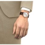 tissot classic dream leather brown men watch t1584073603100