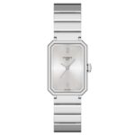 Tissot SRV Silver 30mm Rectangular Watch - Stainless Steel (T160.110.11.033.00)
