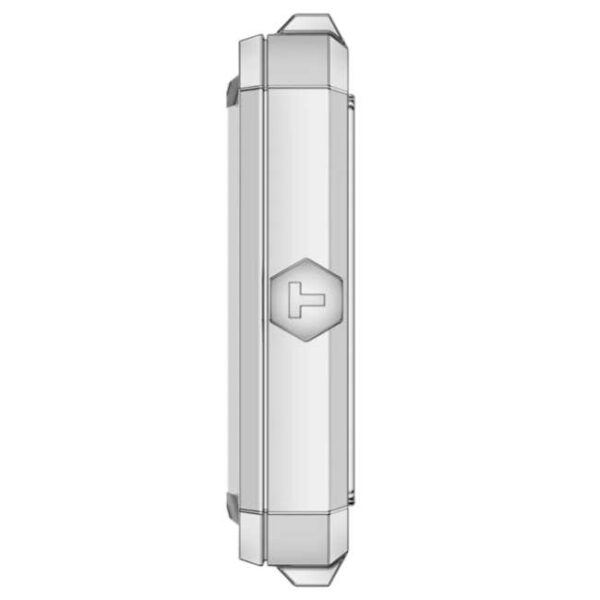 Tissot SRV Silver 30mm Rectangular Watch - Stainless Steel (T160.110.11.033.00)