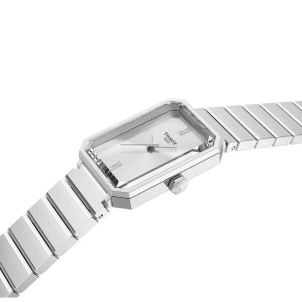 Tissot SRV Silver 30mm Rectangular Watch - Stainless Steel (T160.110.11.033.00)