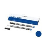 Montblanc 128228 Legrand Rollerball Refill Medium (Pack Of 2) - Royal Blue
