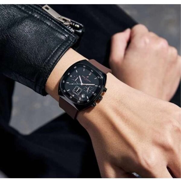 Daniel Hechter Silicon Brown Men Watch DHM1001-03