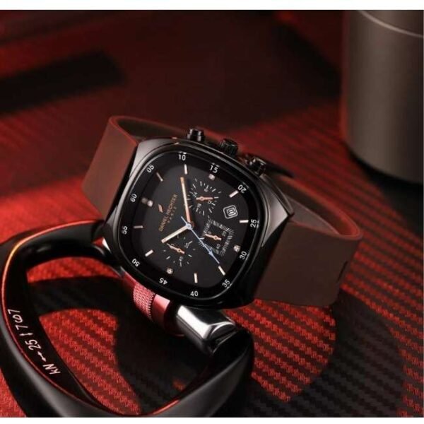 Daniel Hechter Silicon Brown Men Watch DHM1001-03