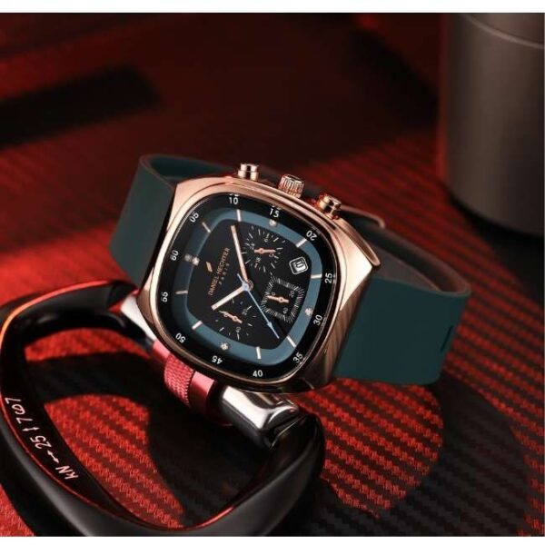 Daniel Hechter Silicon Green Men Watch DHM1001-04