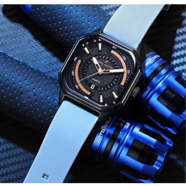 Daniel Hechter Silicon Grey Men Watch DHM1003-04