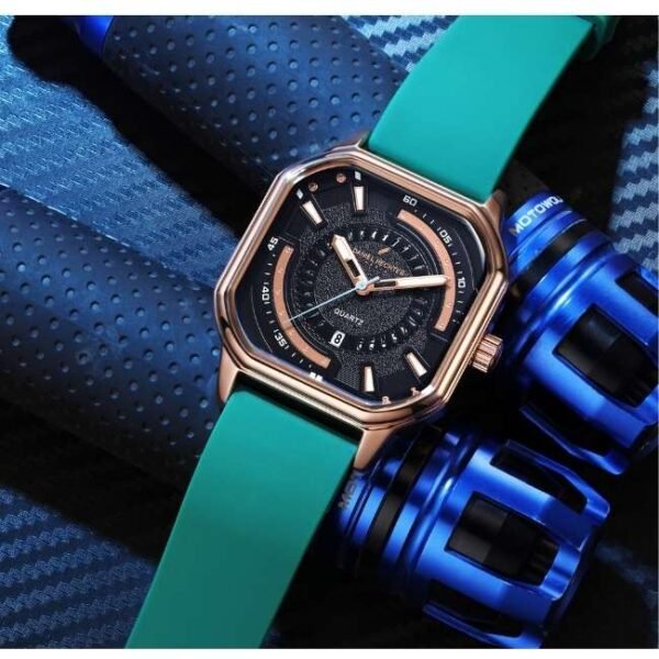 Daniel Hechter Silicon Green Men Watch DHM1003-06