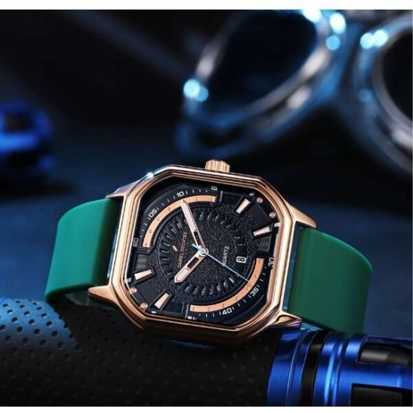 Daniel Hechter Silicon Green Men Watch DHM1003-06