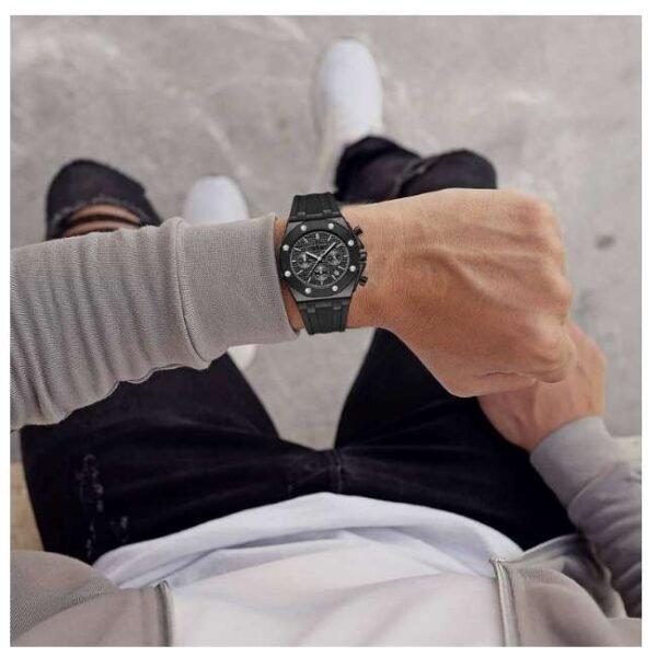 Daniel Hechter Silicon Black Men Watch DHM1005-01