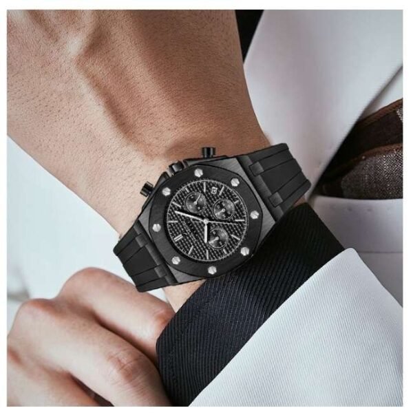 Daniel Hechter Silicon Black Men Watch DHM1005-01