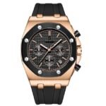 Daniel Hechter Leather Black Men Watch DHM1005-03